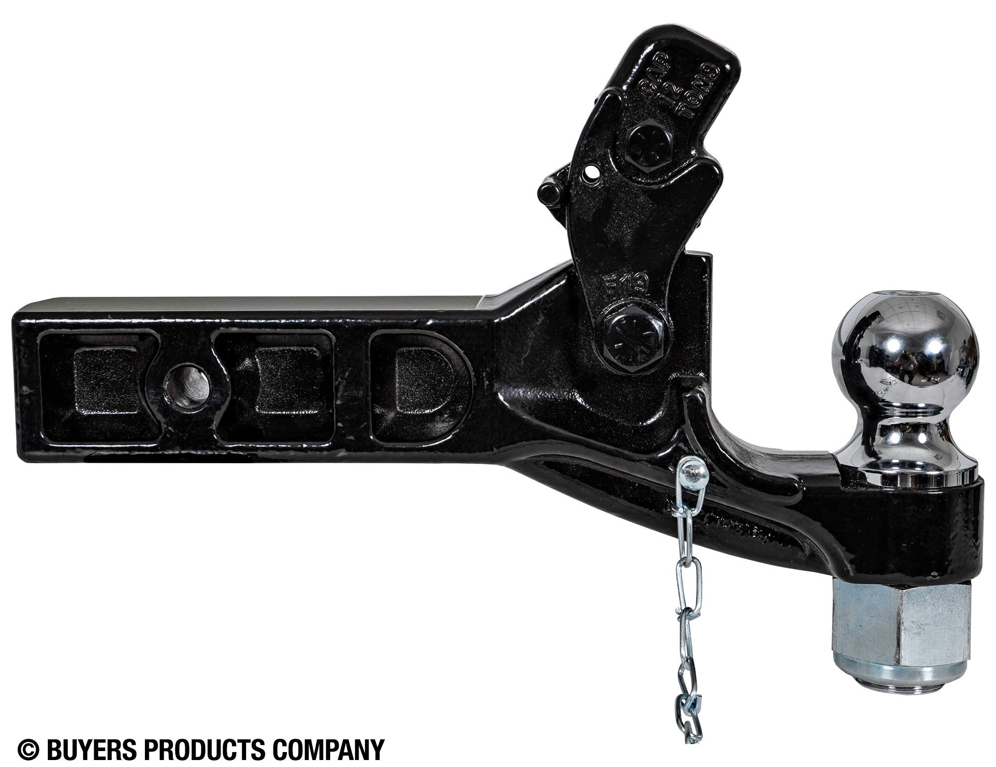 12 Ton Buyers Products Combination Hitch - 2-1/2 Inch Receiver, 2-5/16 Inch Ball -RM122516