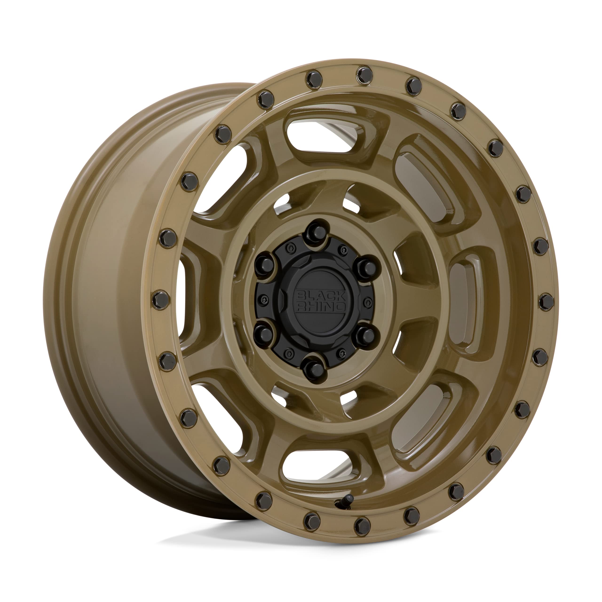 CONVOY Black Rhino Hard Alloys 17X8.5, 5X5.0, 4.04, -18mm GATOR GREEN - 1785CNV-85127N71