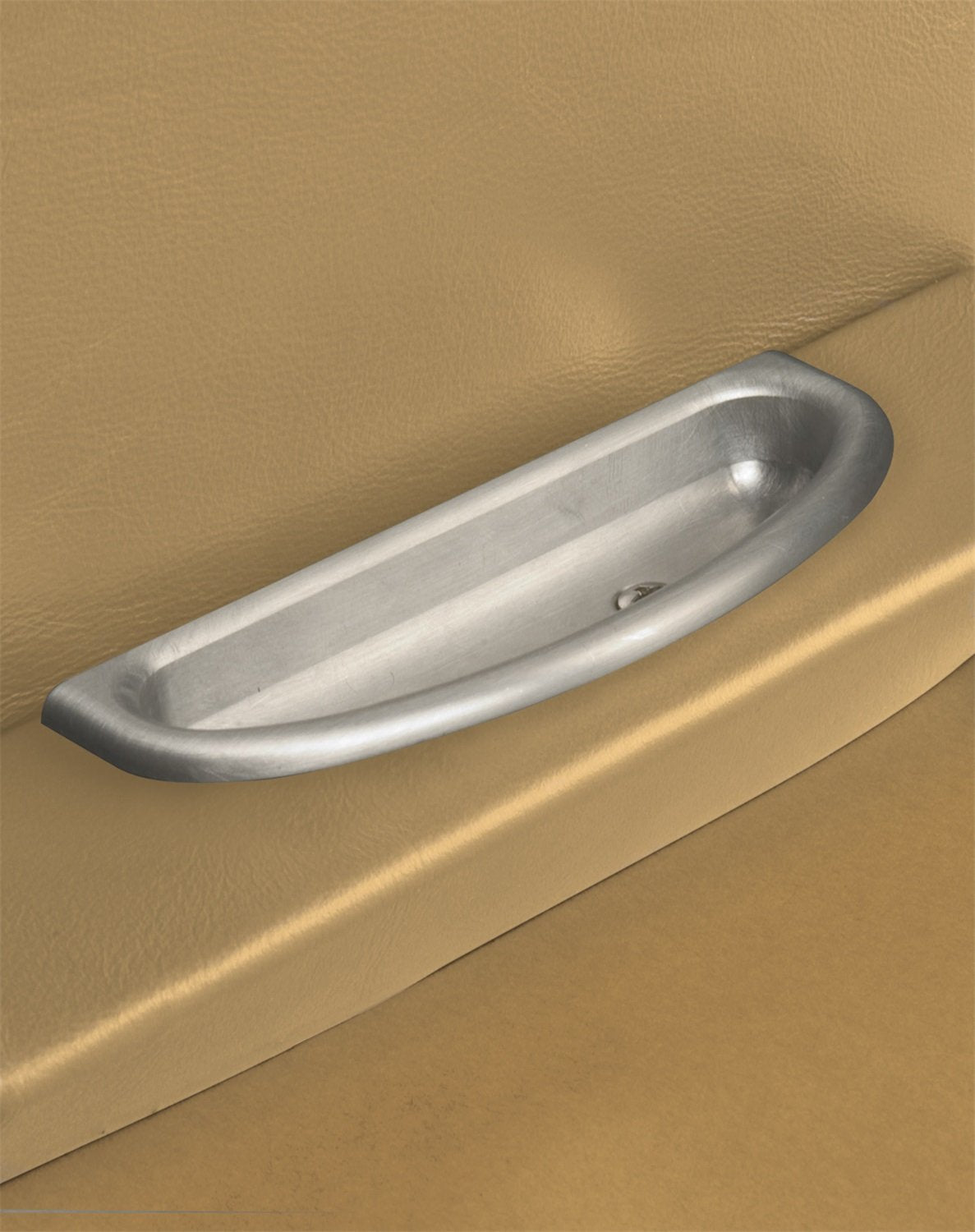 Crescent Lokar Oval Arm Rest Door Pull Brushed IDP-2002
