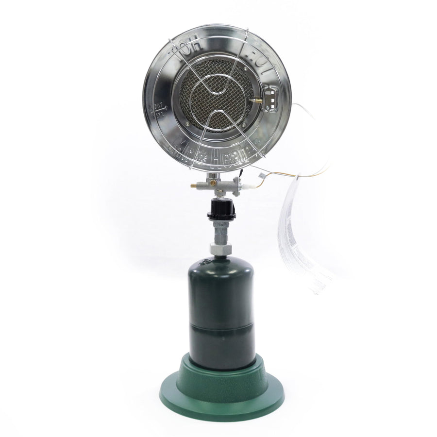 MH15 Mr. Heater Single Tank Top Outdoor Propane Heater, Silver