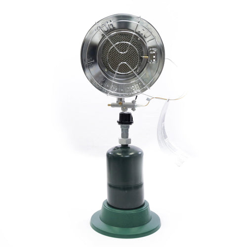 MH15 Mr. Heater Single Tank Top Outdoor Propane Heater, Silver