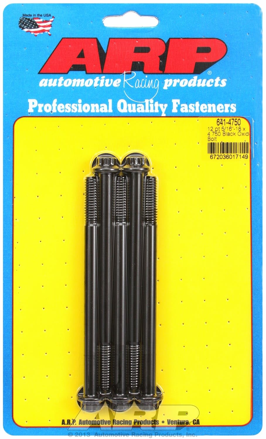 Black ARP (641-4750) Oxide Bolt
