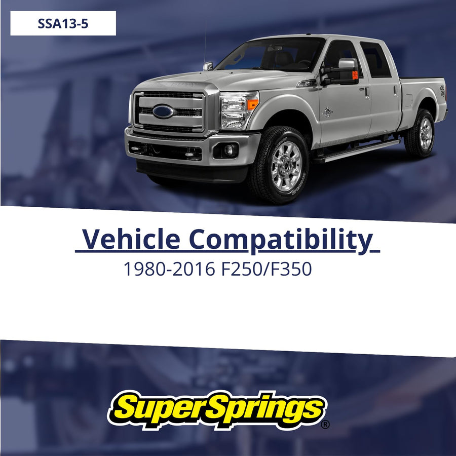 SuperSprings SSA13 for Chevrolet|GMC Silverado|Sierra 2500|3500, Ford F-250|F-350, Express|Savana 3500