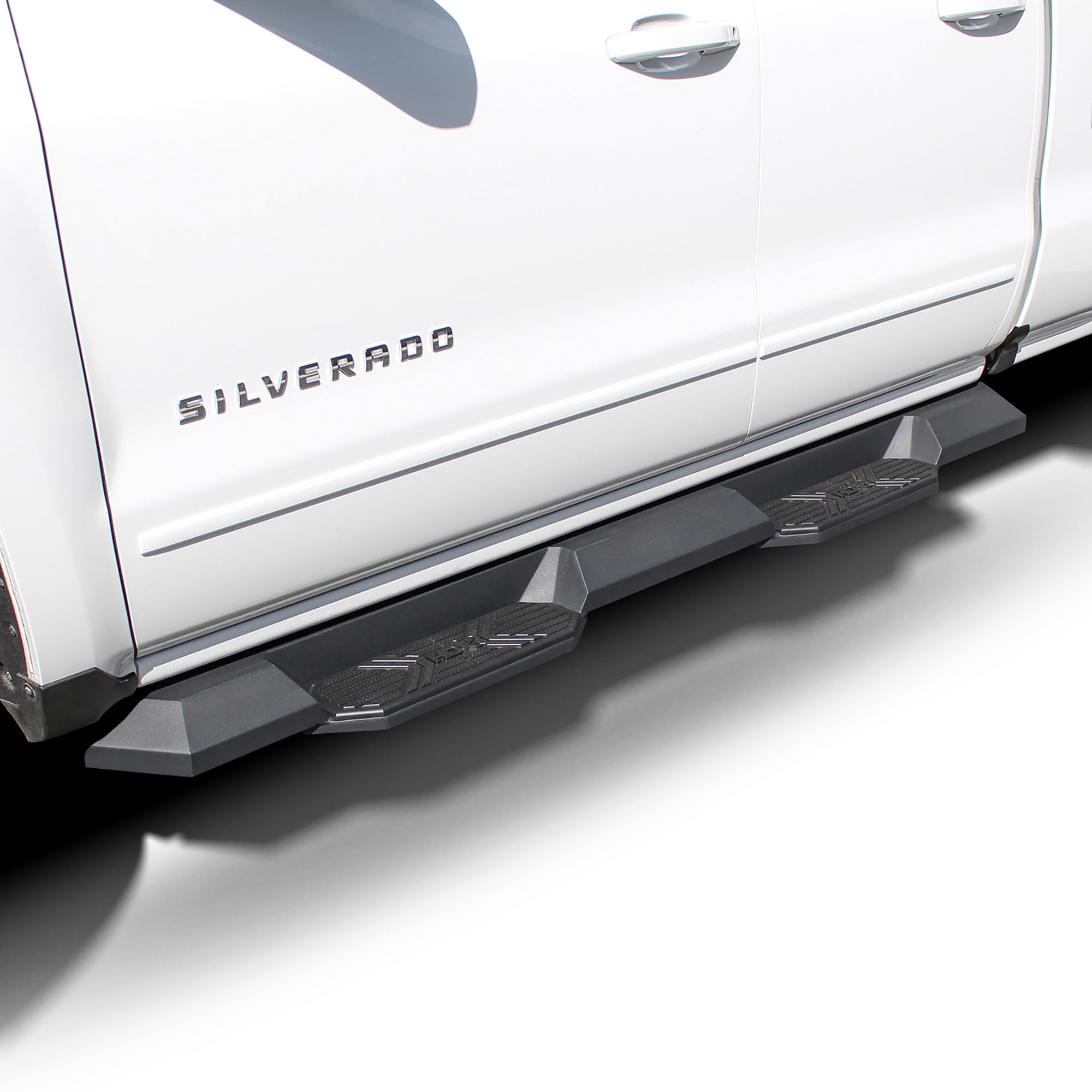 Westin HDX 56-23715 Xtreme Nerf Bars fits 2007-2018 Silverado Sierra 1500 2007-2019 Silverado Sierra 2500 3500 Extended Cab Double Cab (Exc 2007 Classic) Textured Black Pair