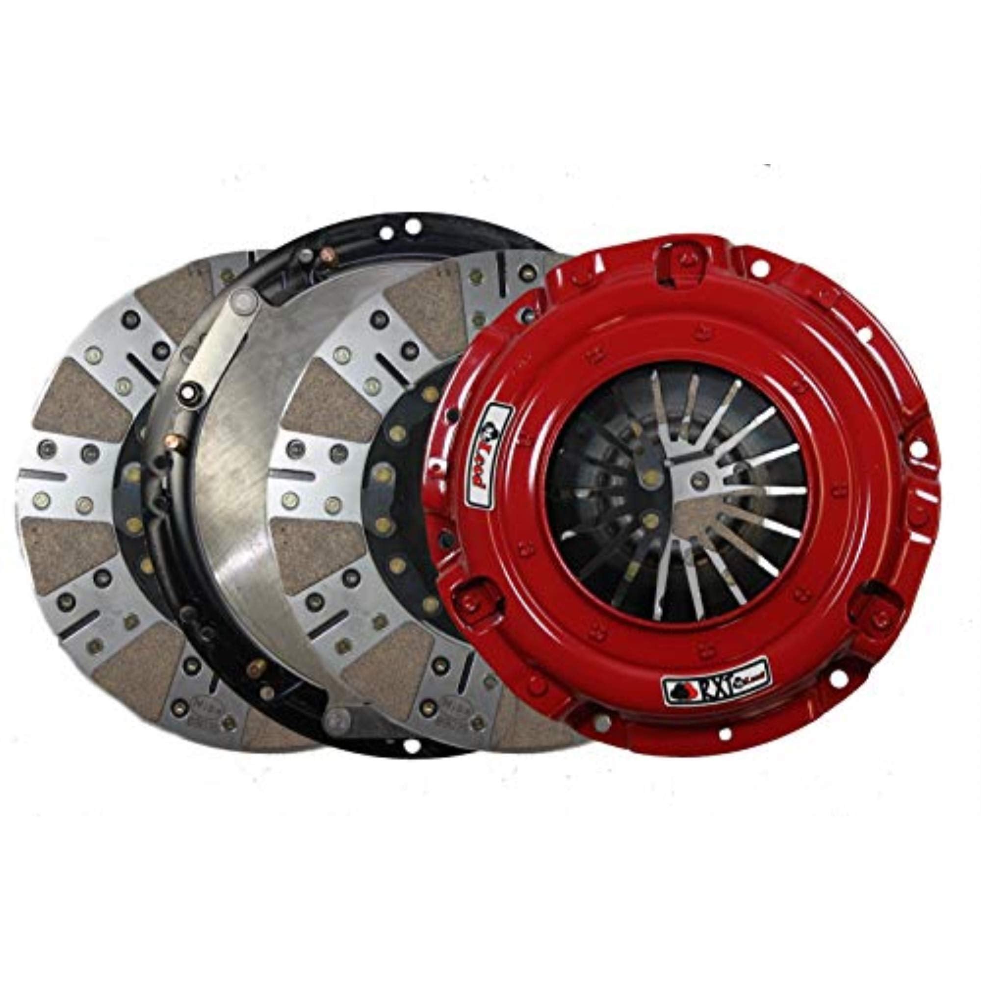 RXT HD McLeod Twin Ford 8 Bolt Modular 4.6L/5.0L/5.4L 1-1/8 x 26 Spline Ceramic Facing w/Aluminum FW (6335807HD)