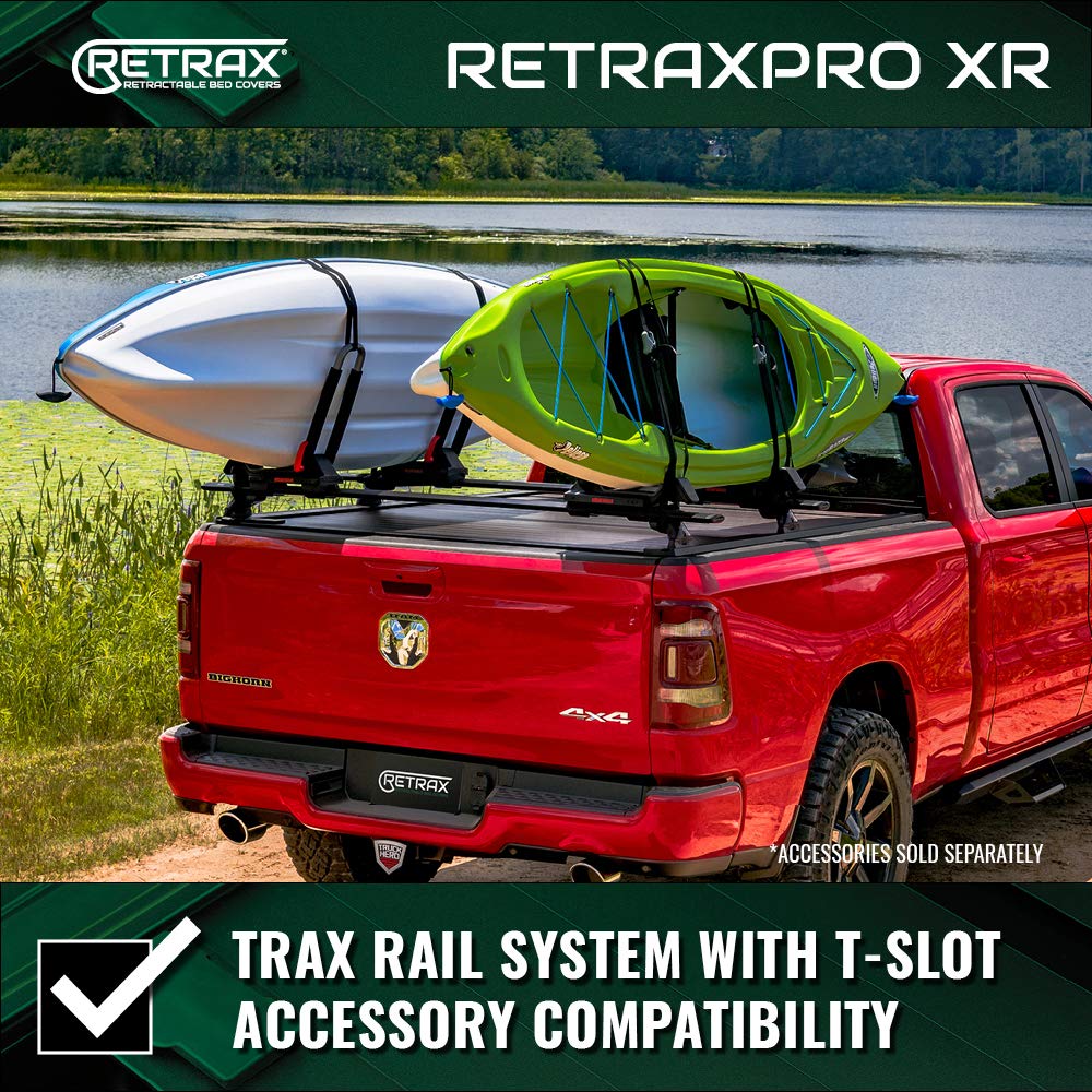 Retrax RetraxPRO XR RealTruck Retractable Truck Bed Tonneau Cover | T-80233 | Fits 2009 - 2018 Dodge Ram 1500, 2010-21 2500/3500 8' Bed (96.3")