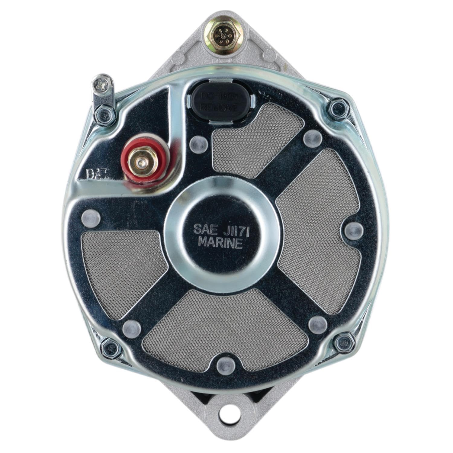 8500 Powermaster Alternator (GM 12SI Natural 100A 1V Pulley w/screens for Marine/Off Road applications), 1 Pack