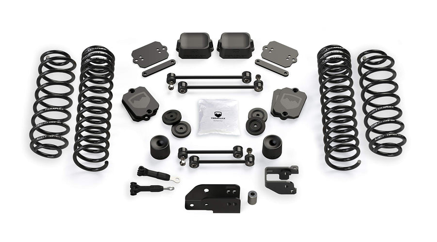 3.5” TeraFlex Coil Spring Base Lift Kit - JLU 4-Door No Shock Absorbers