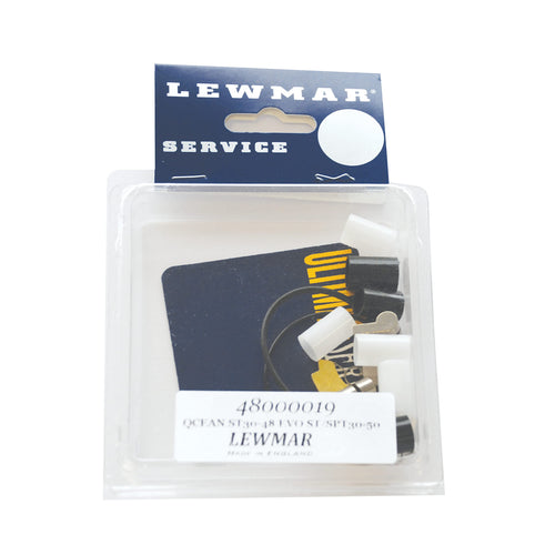 Lewmar Service Kit for 30-48 Self Tailing, EVO ST 30-50, SPT30-50 – Service kit for Ocean ST winches size 30-48 and EVO ST winches size 30-50; includes spare spawls, springs, sleeves, o-rings, clamps