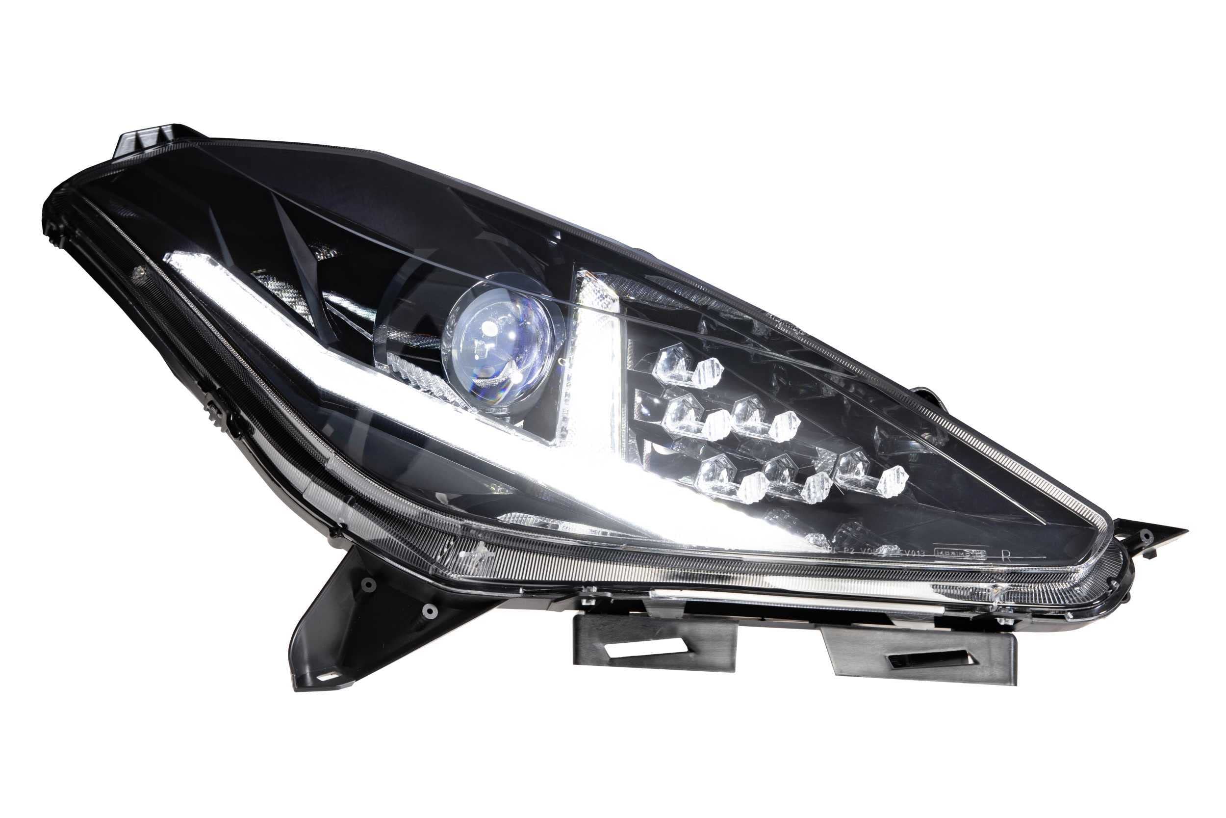 Morimoto LED XB Headlights, Plug and Play Headlight Housing Upgrade, Fits 2014-2019 Chevrolet Corvette C7, DOT Approved Assembly with Switchback Sequential Turn Signals & UV Coated Lenses (1x LF463)