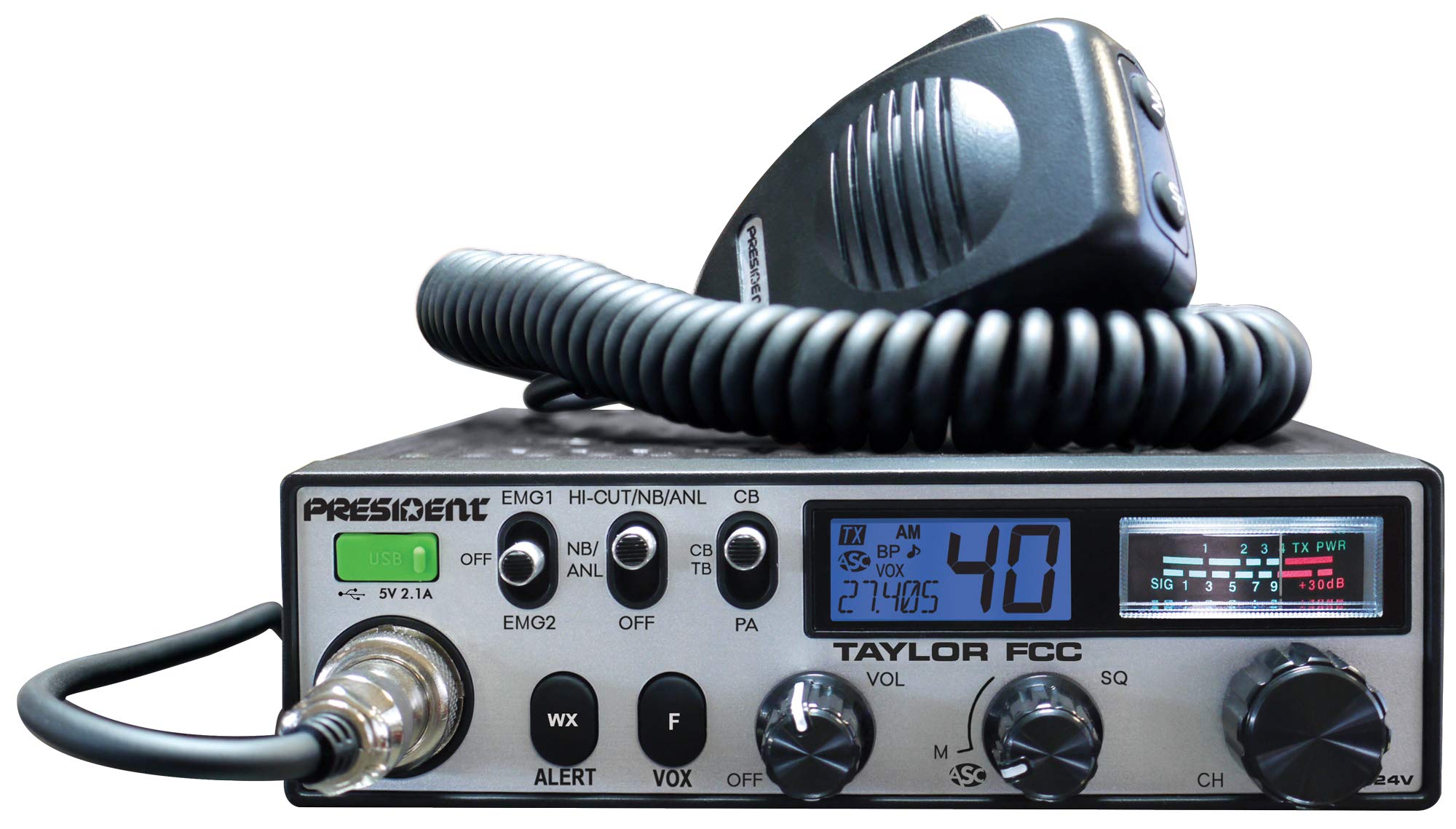 Taylor President FCC 12/24V CB Radio