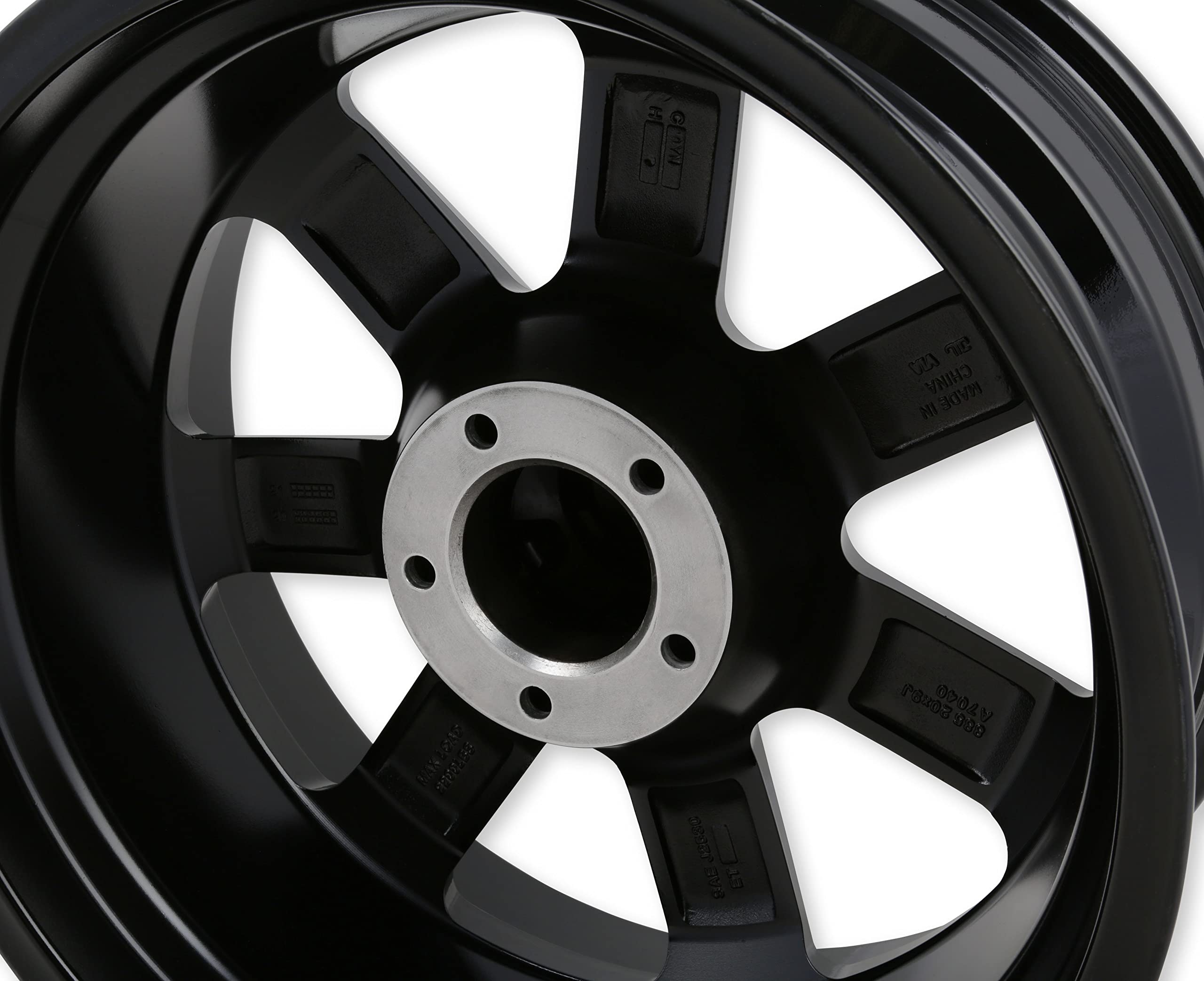 885 Series REV Wheels 885M-2907312 - 20x9-4.53 bs - 5x5/5x127 -Black/Machine Lip