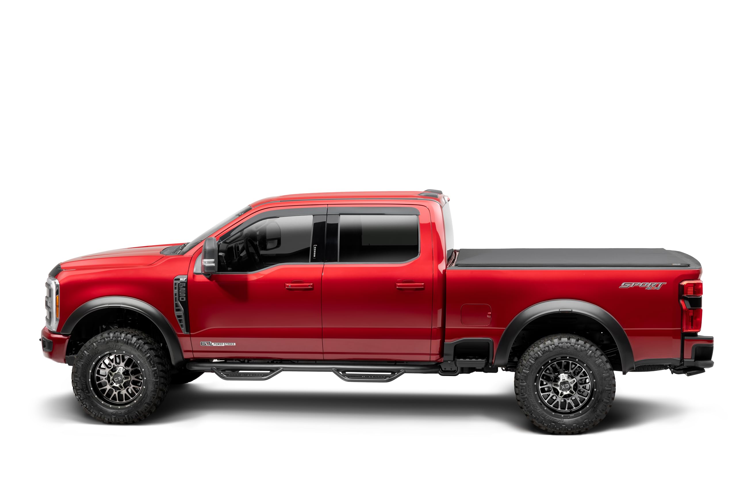 Husky Liners RVL Style Fender Flares | Fits 2023-2026 Ford F-250 SD; 2023-2026 Ford F-350 SD (Excludes Dually) | Front & Rear, 4-pcs. Black | 2802980