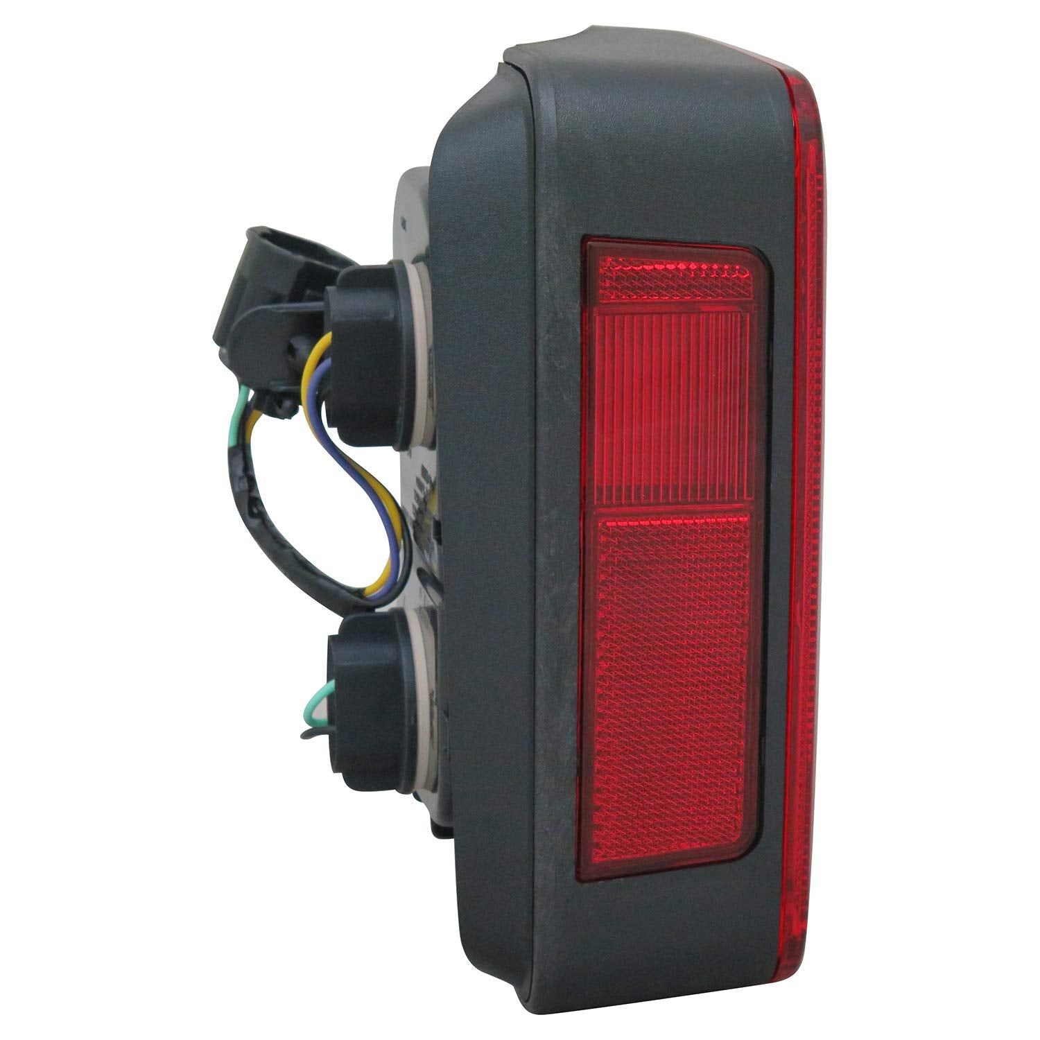 Left TYC Tail Light Assembly Compatible with 2007-2018 Jeep Wrangler