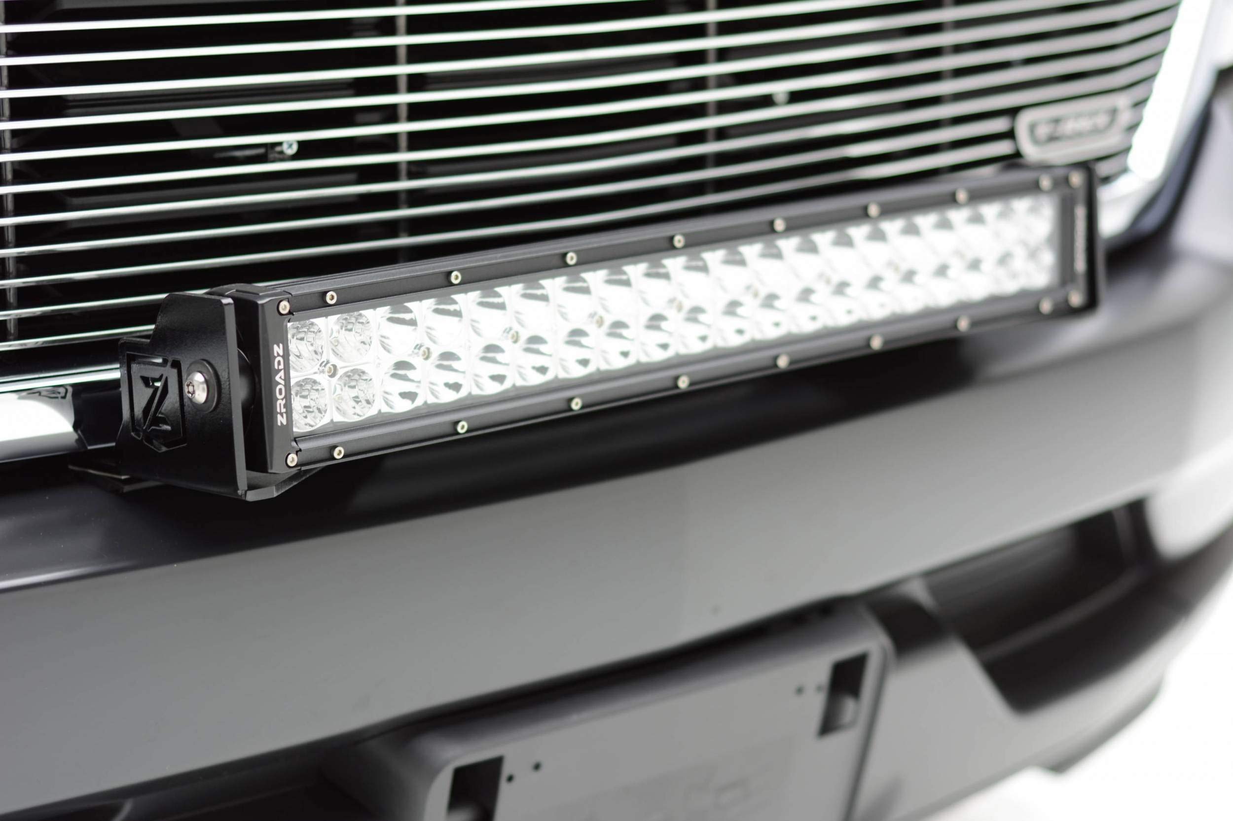 ZROADZ Black Front Bumper LED Bracket 2016-2016 CHEVROLET SILVERADO 1500 Z322082