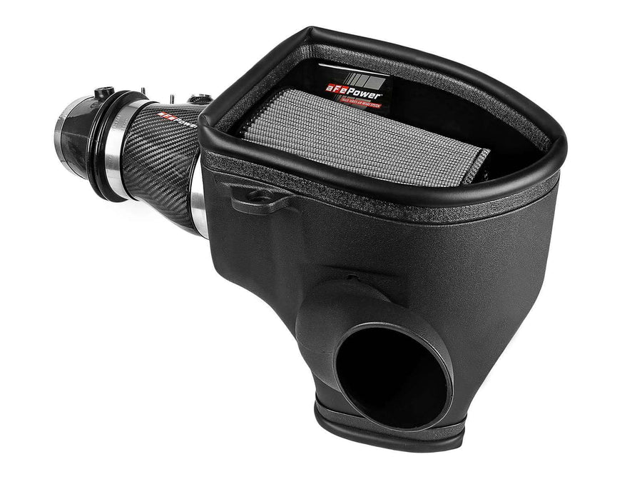 Track Series aFe POWER Intake System w/Pro DRY S Filter, #57-10001D, Carbon Fiber