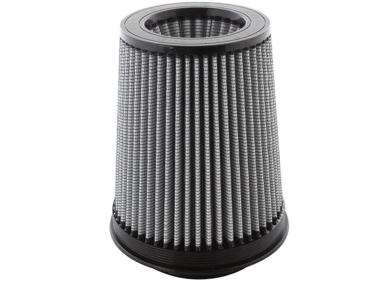 Momentum Intake Replacement Air Filter aFe POWER w/Pro DRY S Media - 5" Inlet, 8" Tall - #21-91062