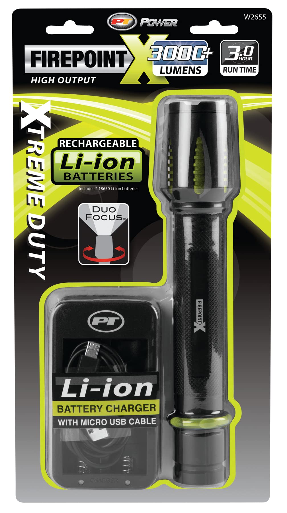 FirePoint W2655 Performance Tool X Li-Ion Flashlight