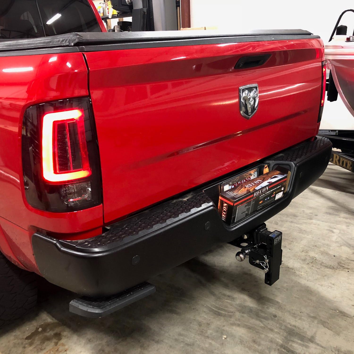 13-18 RAM 1500/2500/3500 RECON TRUCK ACCESSORIES OLED TLS(RPL FACT OEM LED TLS ONLY) Smoked Lens