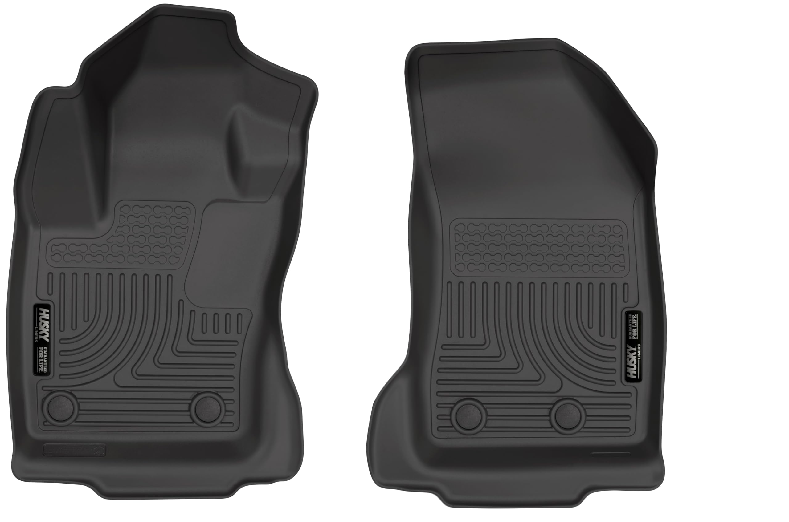 Weatherbeater Husky Liners Floor Mats | Fits 2015-2022 Jeep Renegade | Front Row, 1-pc Black - 17181