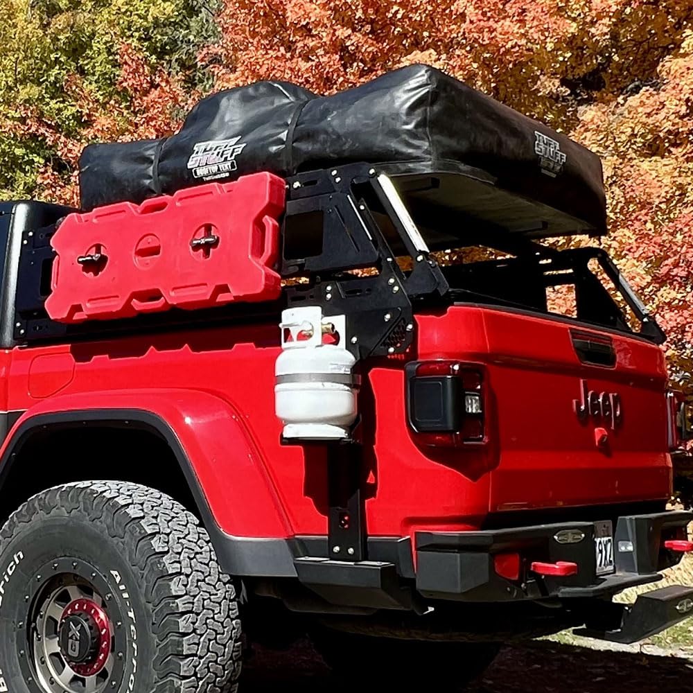 Deluxe Edition Overland Rack for 20-25 Jeep Gladiator. Rock Slide Engineering
