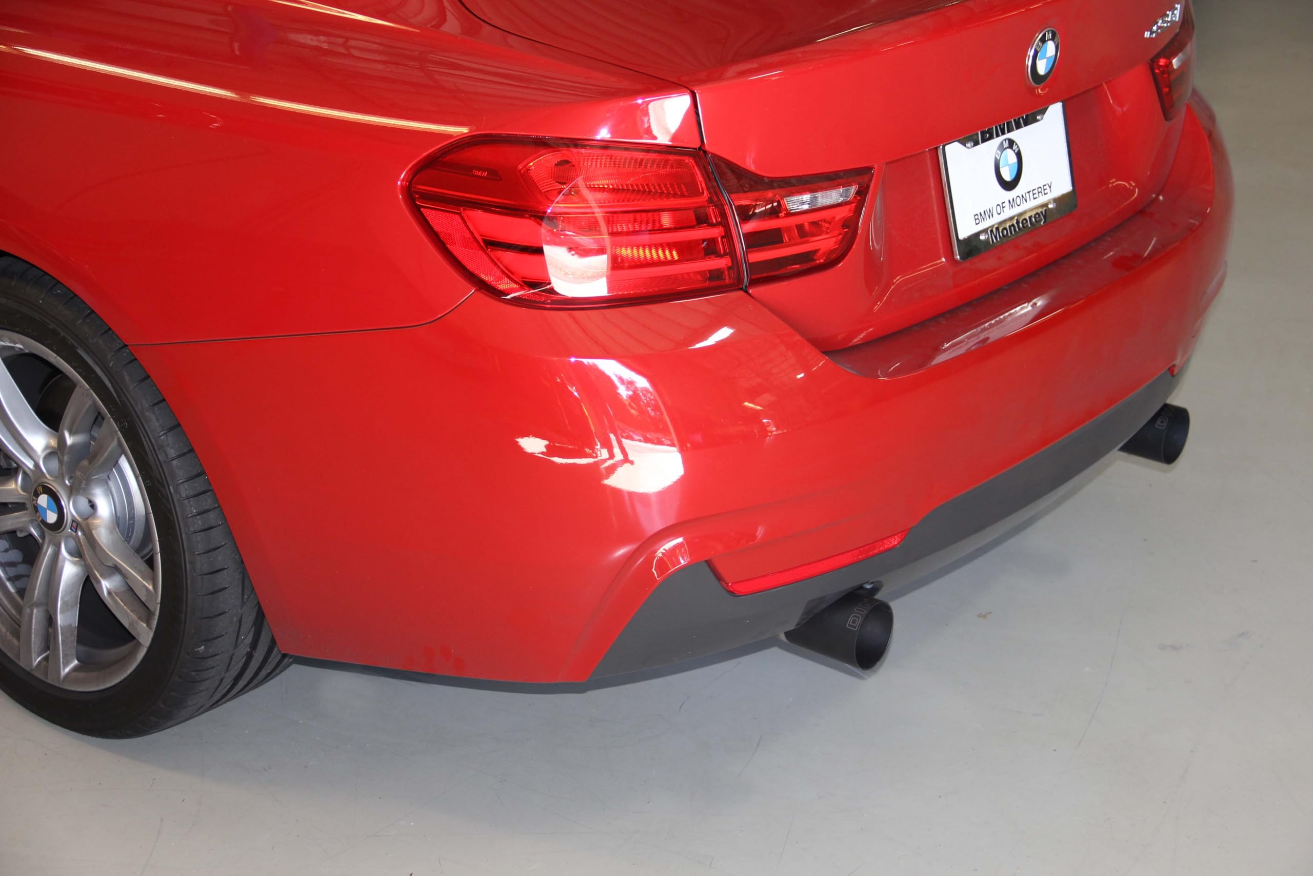 Dinan Free Flow D660-0061-BLK Axle-Back Exhaust - Compatible with 2014-2016 BMW 435i