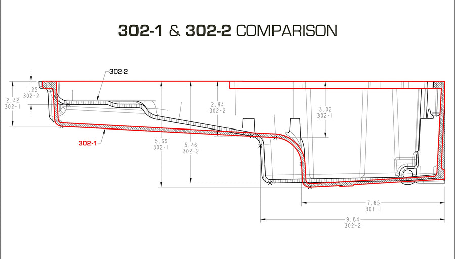 LS Swap Holley 302-1 Oil Pan