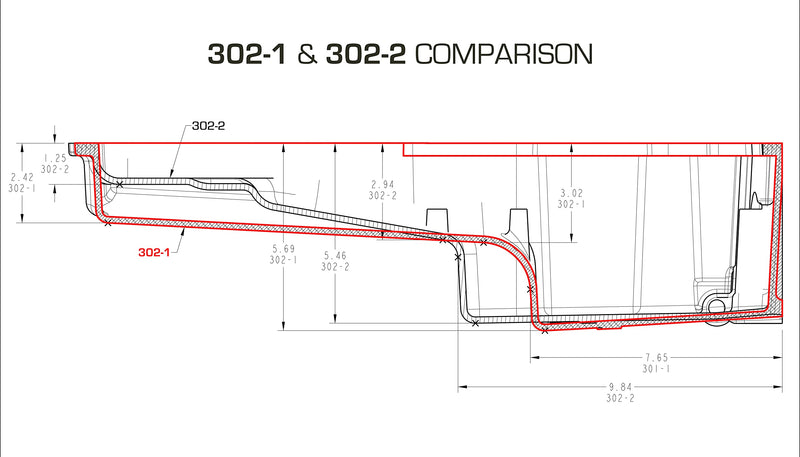 LS Swap Holley 302-1 Oil Pan