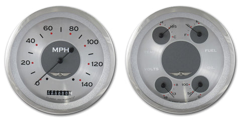 AW52SLC Classic Instruments All American 4 5/8" Speedometer/Quad Set - GM