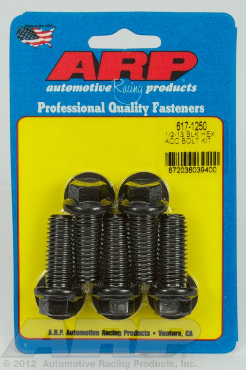 Hex Oxide ARP (617-1250) Bolt, Black