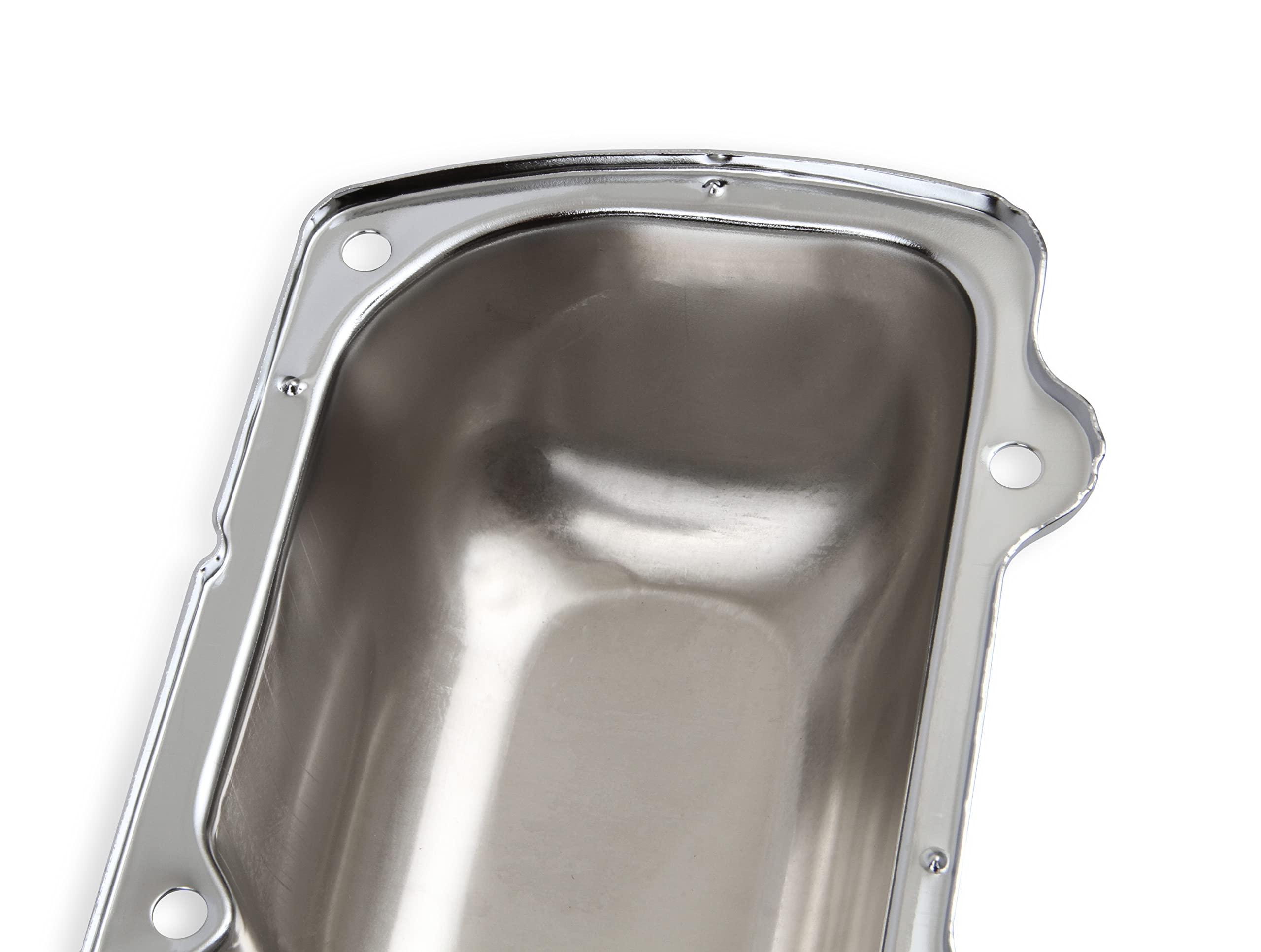 Vlv/Cvr-Olds Mr. Gasket 260-455 W/O Baf,Chrome