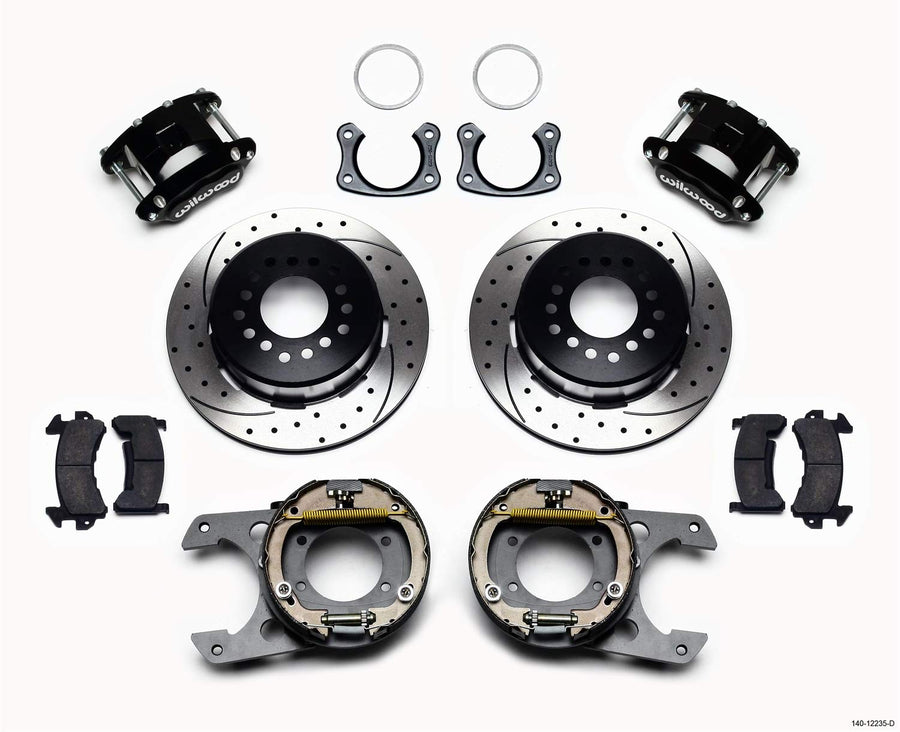 P/S D154 Kit, Drilled-Red