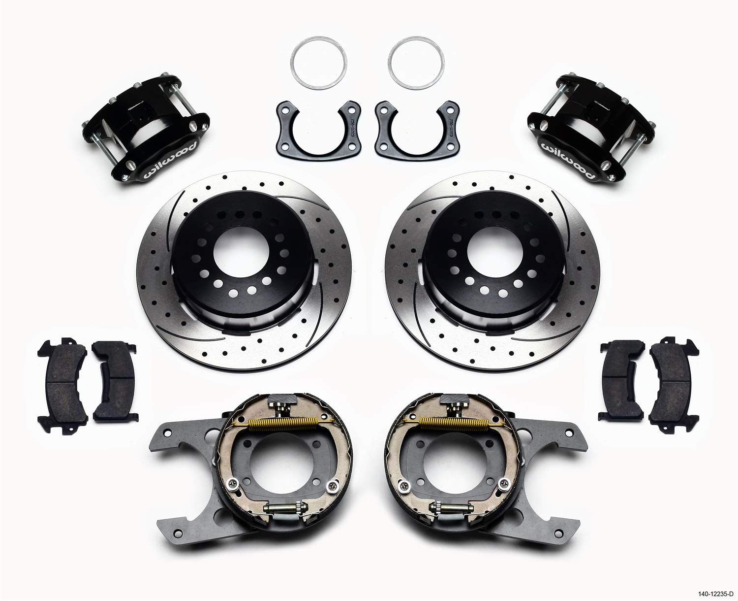 P/S Park Brake Kit, D154 Drilled