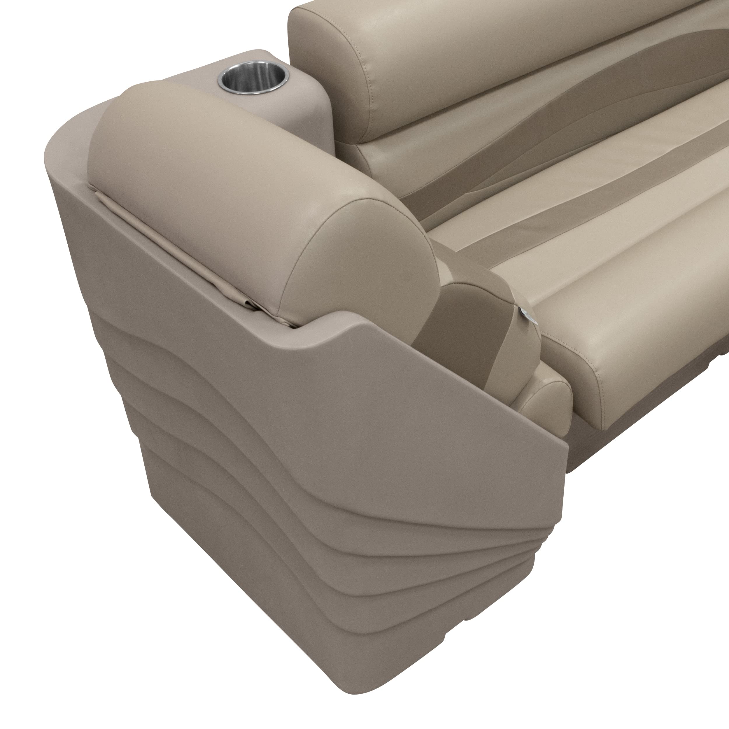 Wise Premier Series BM13006R-1749 Pontoon Right Lean Back Recliner, Mocha Java/Café/Mushroom