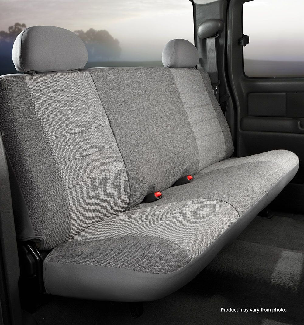 Custom Fit FIA OE32-10 GRAY Rear Seat Cover Bench Seat - Tweed, (Gray)