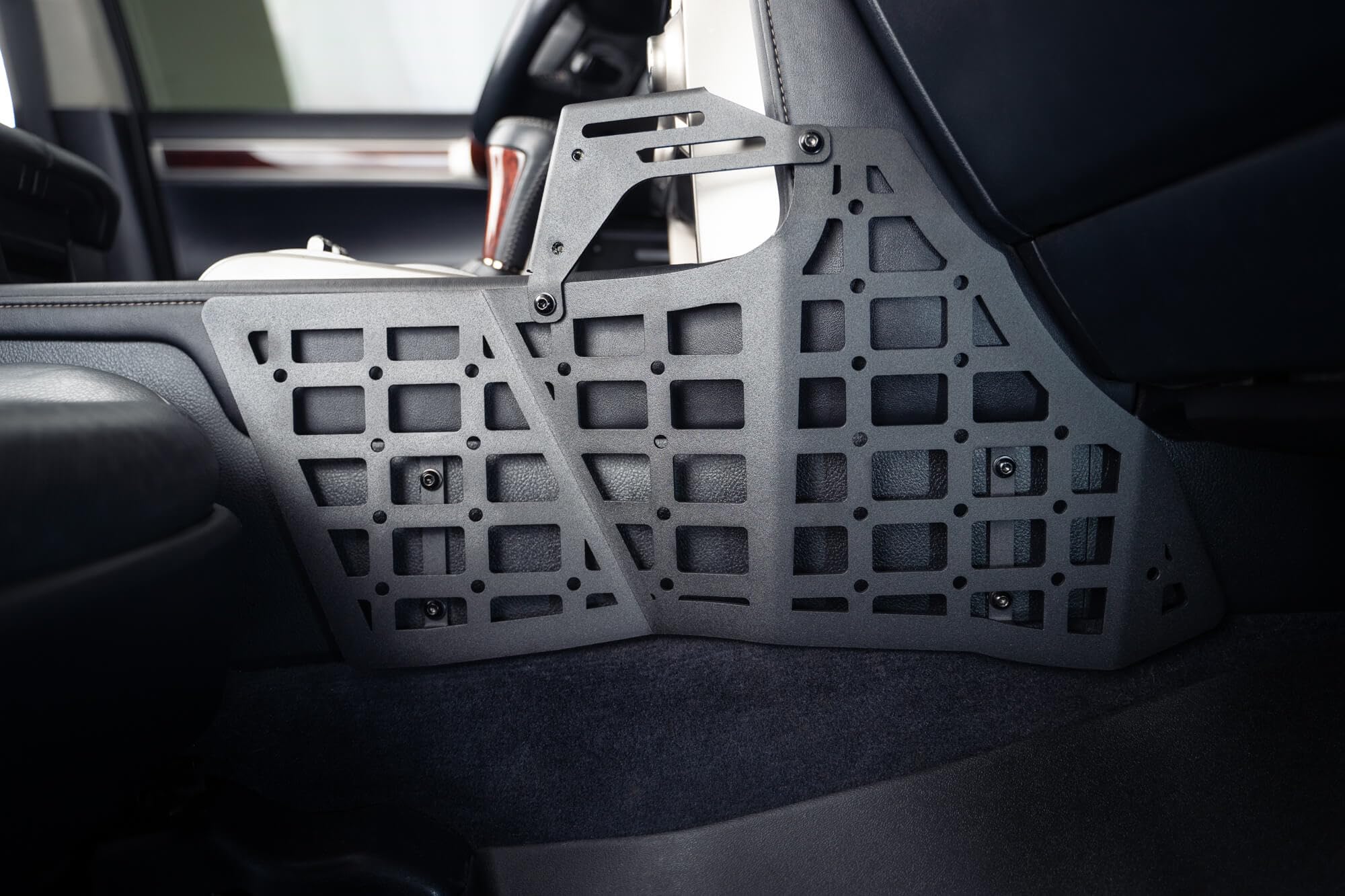 Center Console DV8 Offroad Molle Panels & Digital Device Bridge for The 2010-2021 Lexus GX 460 | Mount for Cell Phone, GPS, Radio, & Other Accessories | Easy Access to All OEM Switches & Buttons