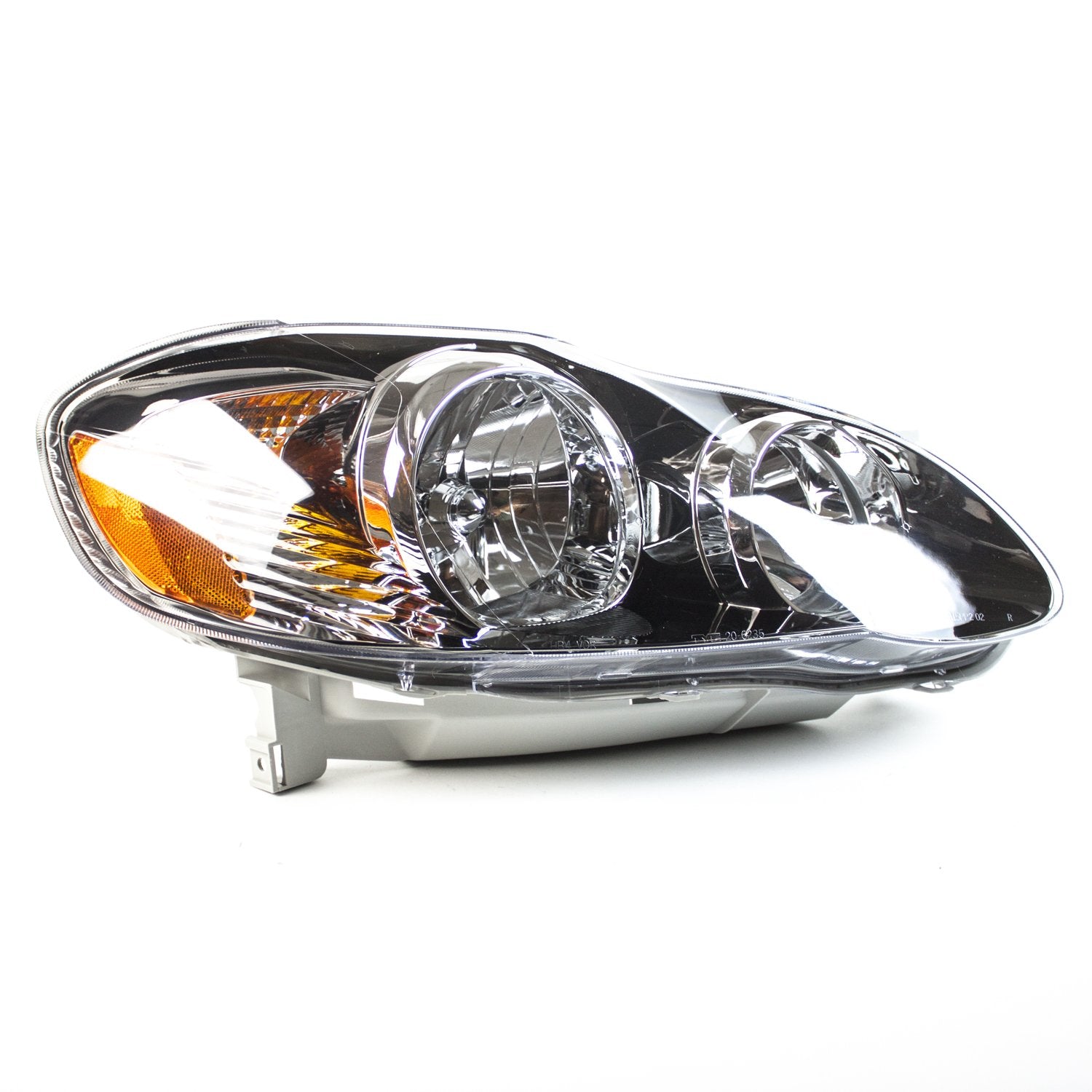 Right TYC Headlight Assembly Compatible with 2005-2008 Toyota Corolla