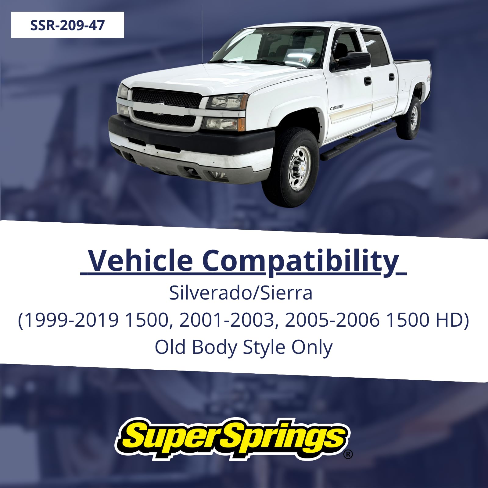 SumoSprings Rear for Chevrolet Silverado 1500, GMC Sierra 1500 | SSR-209-47