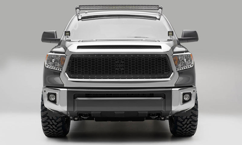 Stealth Laser X Grille, 2014-2017 Tundra, Black, 1 Pc, Replacement, Black Studs - PN #7719641-BR