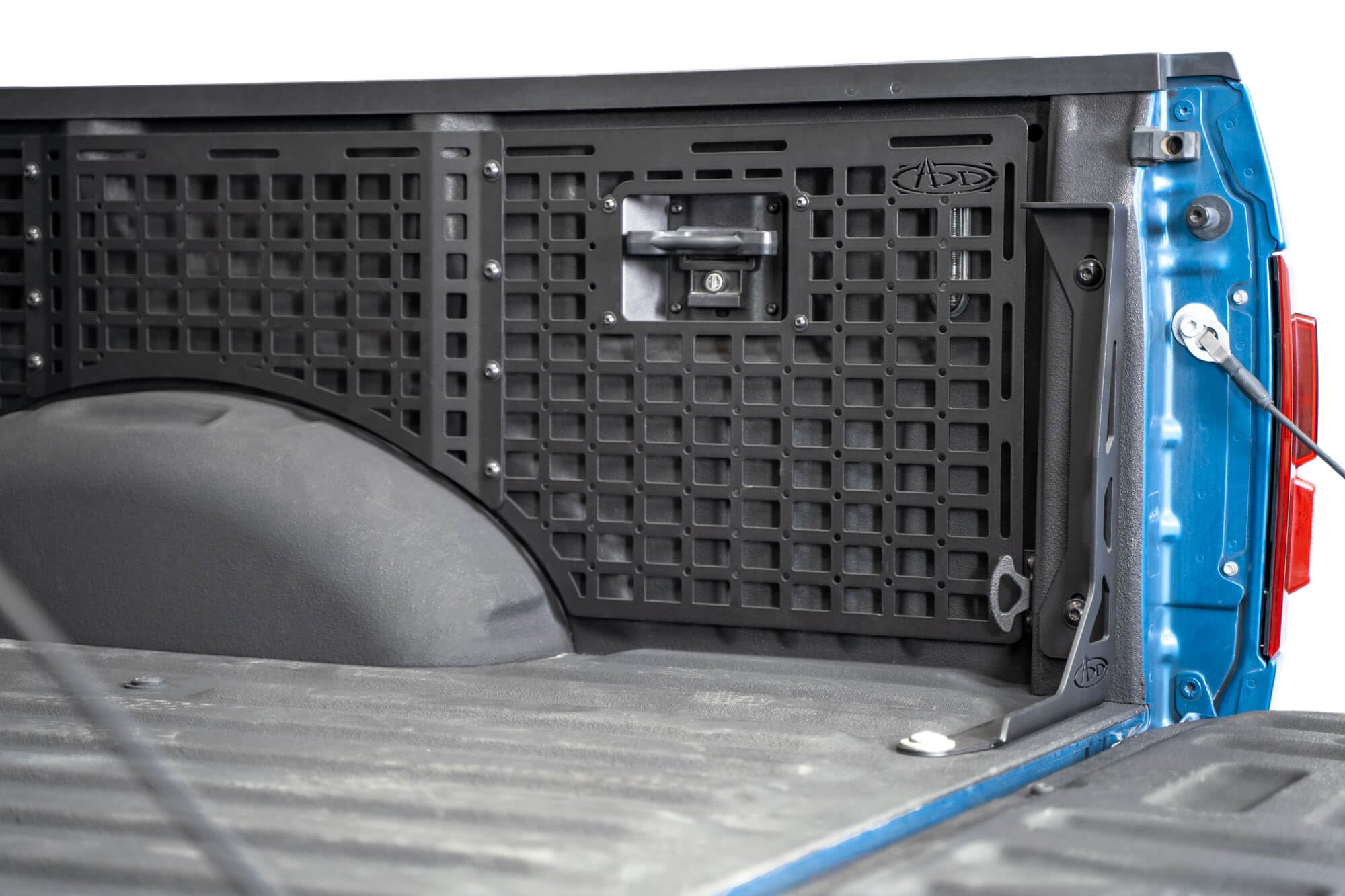 Bed Side Molle Panels Addictive Desert Designs for The 2015-2020 Ford F-150 & Ford F-150 Raptor | Molle Pattern Offers Diverse Mounting Solutions | Made in The USA (Passenger Rear)