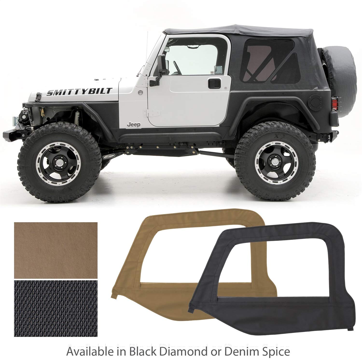 REPL SmittyBilt TOP W TINT DEN SPC - SB9970217