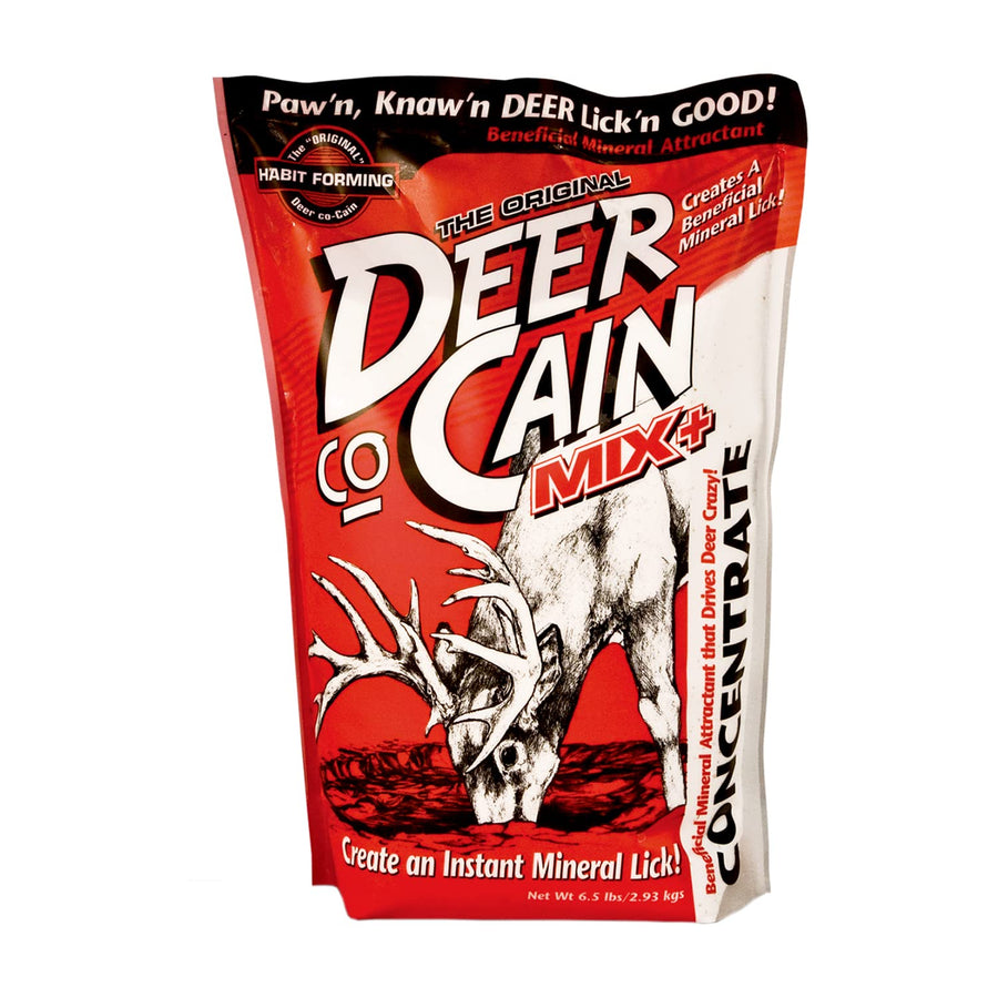 HABITATS Evolved Deer Co-Cane Powder Mix 6.5 lb Deer Mineral Attractant - Fast & Easy to Use All Year-Round Concentrated Mineral Lick Food Supplement for Deer