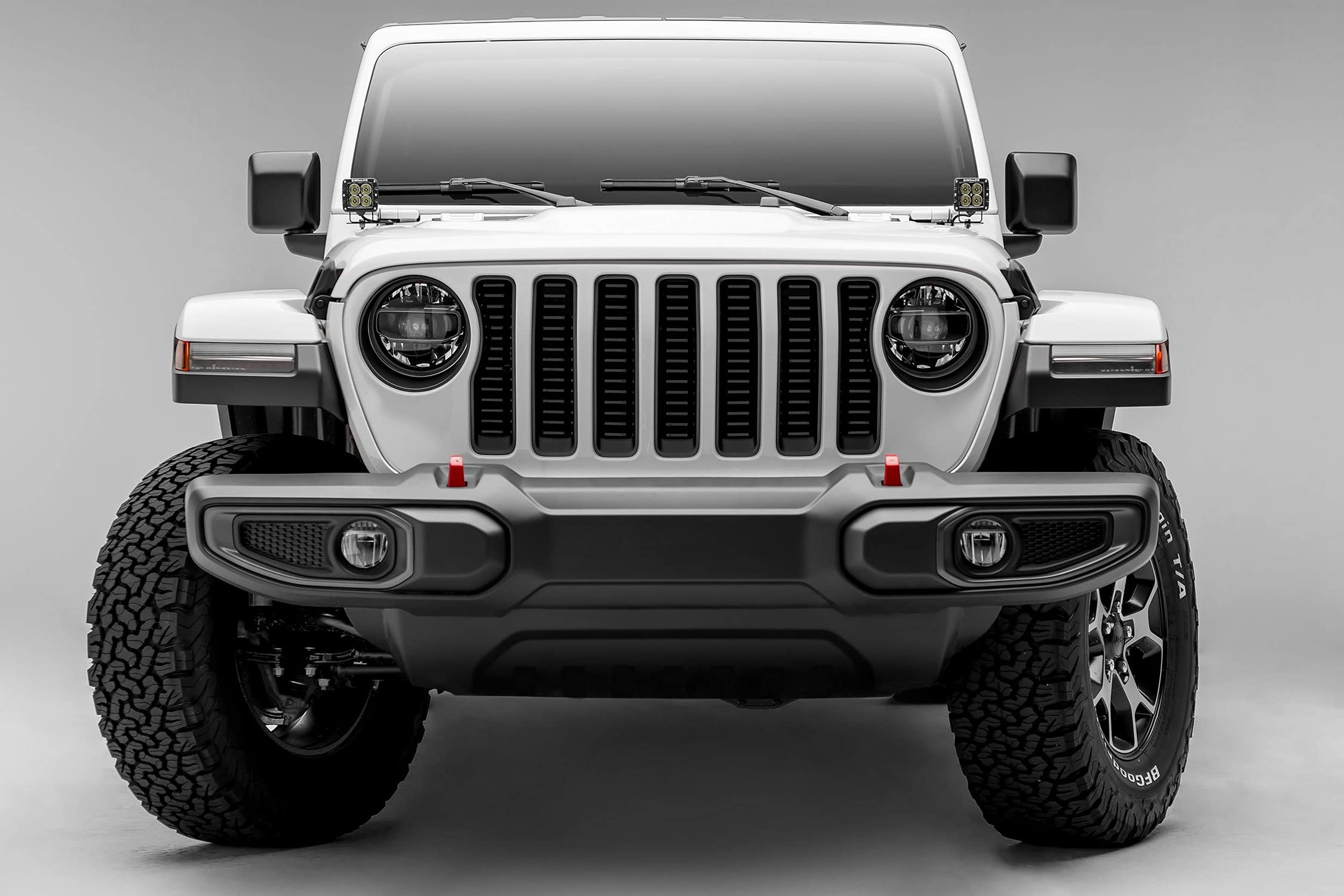 JL Jeep Gladiator, Billet Grille, Black, 1 Pc, Insert, Does Not Fit Vehicles with Camera - PN #6204931