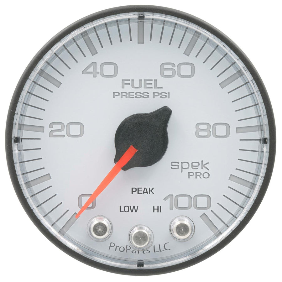 P314128 AUTO METER Spek-Pro Instrument Panel Fuel Pressure Gauge