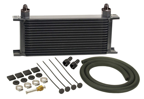 Derale 10000 Series Stacked Plate Transmission Oil Cooler 16 Row