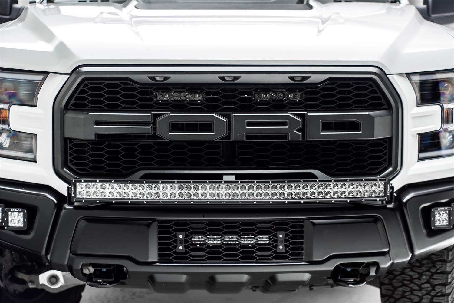 ZROADZ Front Bumper Kit Z325662-KIT, Black, 1 Pack