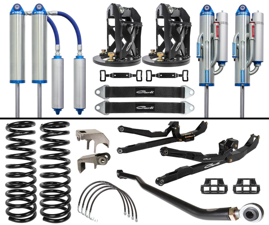 3.5 Carli Unchained System, Base, 3” Lift, 10-11 Ram 2500/3500, Diesel, Long Arm