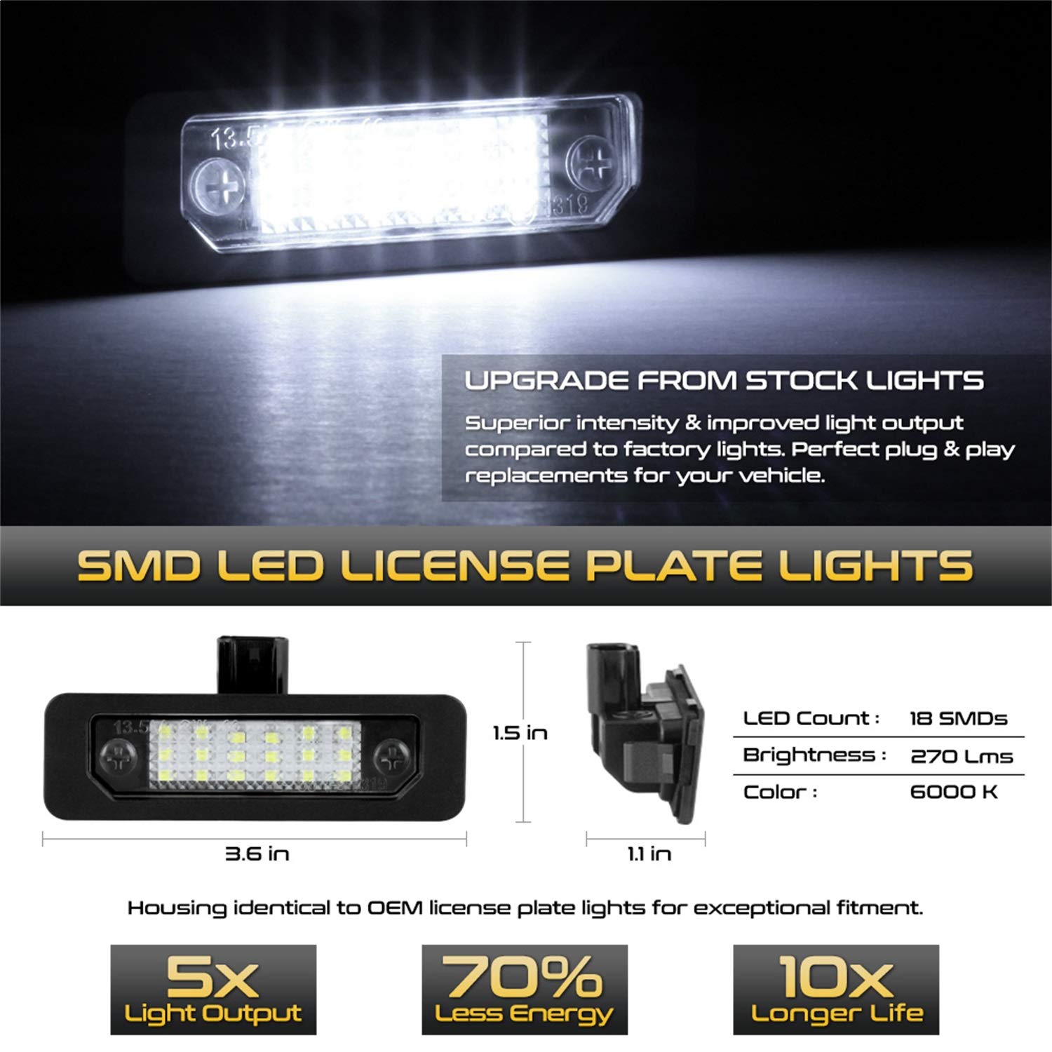 Plate Xtune Bulb Assembly Replacement (LAC-LP-FM10)