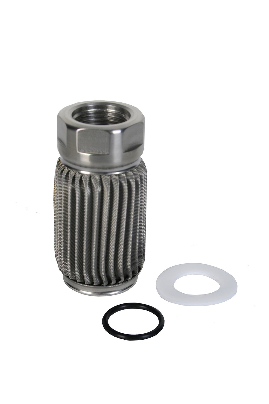 Replacement Filter Aeromotive 12606 Element Only, Crimp Construction, 100-Micron Stainless Mesh