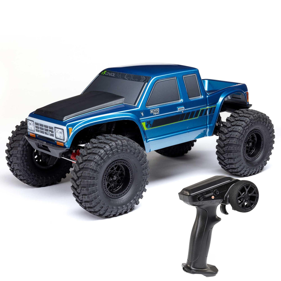 Axial 1/10 RC Truck SCX10 III Coyote 4X4 RTR (Battery and Charger Not Included) Brushed Rock Crawler, Blue, AXI-2036T2